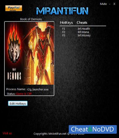 Book of Demons  Trainer +3 v0.71.10201 {MrAntiFun}