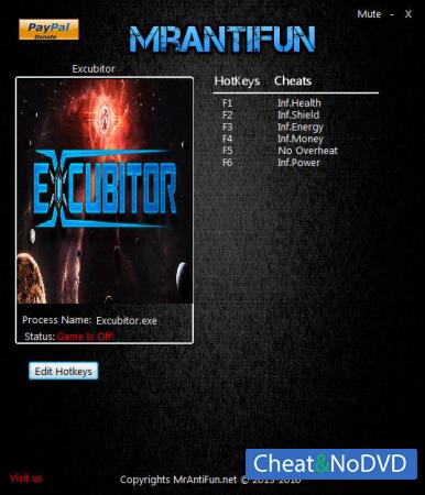 Excubitor  Trainer +6 v1.00 {MrAntiFun}