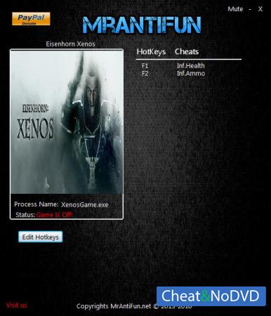 Eisenhorn Xenos  Trainer +2 v1.0.9668 64bit {MrAntiFun}