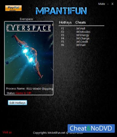 Everspace  Trainer +6 v0.1.3.28942 64bit {MrAntiFun}