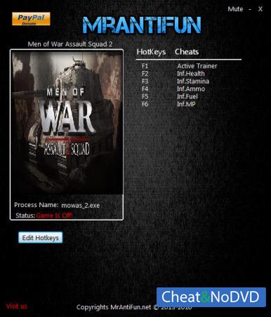 Men of War: Assault Squad 2  Trainer +5 v3.260.0 {MrAntiFun}