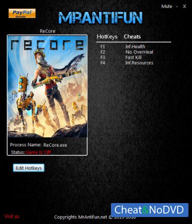 ReCore  Trainer +4 v1.0.426.2 {MrAntiFun}