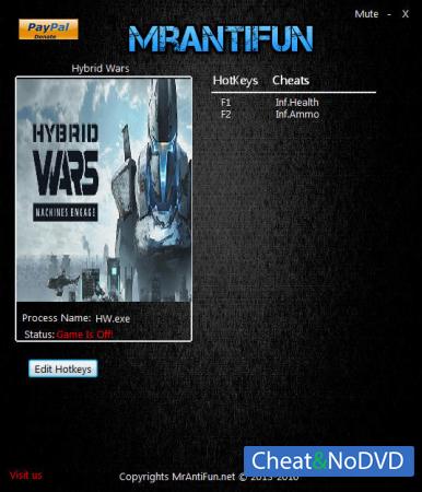 Hybrid Wars  Trainer +2 v4.51 {MrAntiFun}