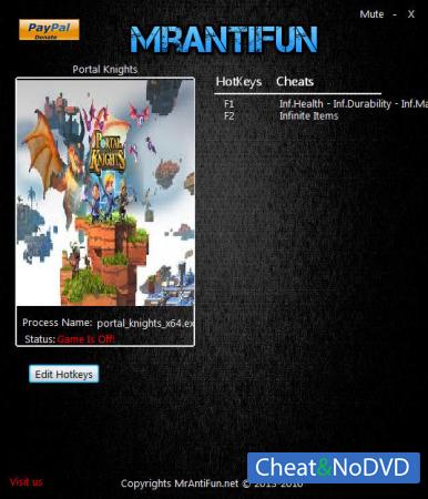 Portal Knights  Trainer +4 v0.6.0 {MrAntiFun}