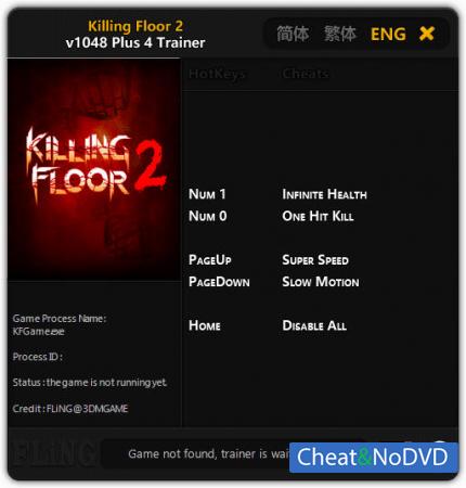 Killing Floor 2  Trainer +4 v1048 {FLiNG}