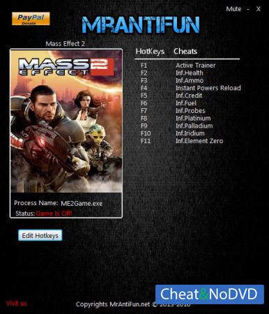 Mass Effect 2  +10 Latest Origin {MrAntiFun}