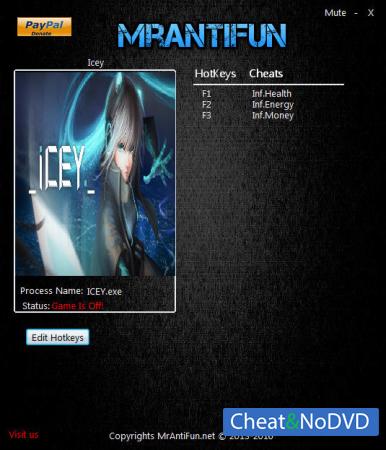 ICEY  Trainer +3 v11.20.2016 {MrAntiFun}