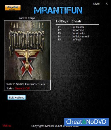 Panzer Corps  Trainer +5 v1.26 {MrAntiFun}