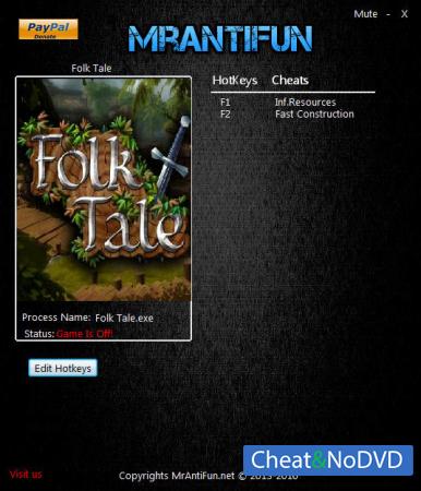 Folk Tale  Trainer +2 v0.4.4.1 {MrAntiFun}