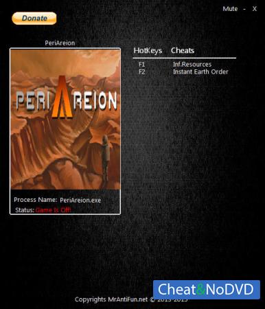 PeriAreion  Trainer +2 v5.0.0  {MrAntiFun}