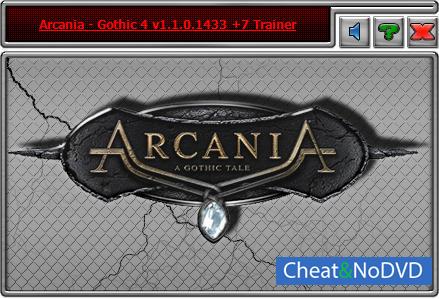 Arcania: Gothic 4  Trainer +7 v1.1496.0 {HoG}