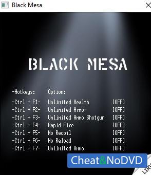 Black Mesa  Trainer +7 v0.3.1 {LIRW GHL}