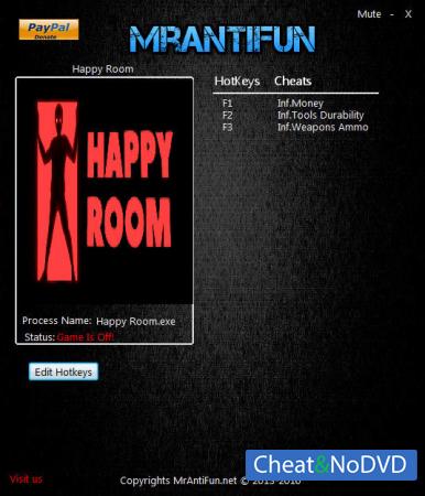 Happy Room  Trainer +3 v01.0.4 {MrAntiFun}