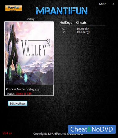 Valley  Trainer +2 v1.00 64bit {MrAntiFun}