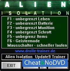 Alien: Isolation  Trainer +7 v1.9 {dR.oLLe}