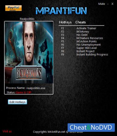 Realpolitiks  Trainer +8 v1.3 {MrAntiFun}