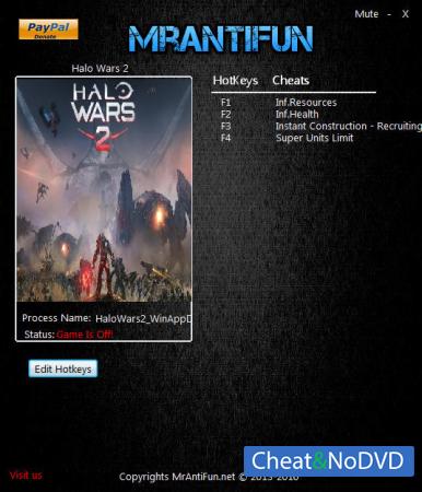 Halo Wars 2  Trainer +5 v1.2.242.2 {MrAntiFun}