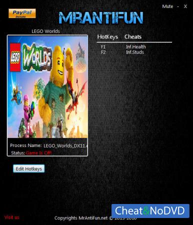 LEGO Worlds  Trainer +2 v1.00 {MrAntiFun}