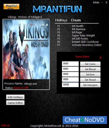 Vikings - Wolves of Midgard  Trainer +11 v04.03.2017 {MrAntiFun}