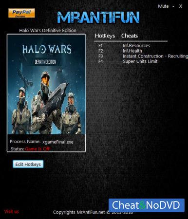 Halo Wars: Definitive Edition  Trainer +5 v1.12033.2.0 {MrAntiFun}