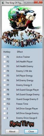 The King of Fighters 13  Trainer +14 v1.1c {MrAntiFun}