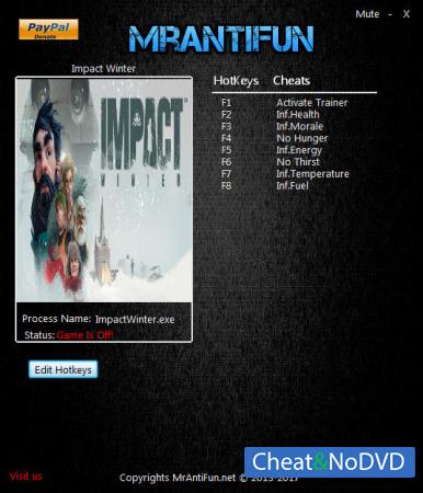 Impact Winter  Trainer +7 v1.0.5 {MrAntiFun}