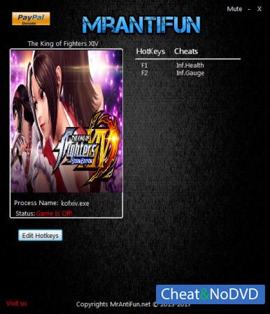 The King of Fighters 14  Trainer +2 v1.00 {MrAntiFun}