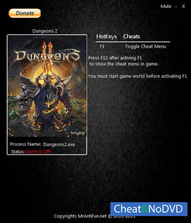 Dungeons 2  Trainer +24 v1.6.1.30 {MrAntiFun}