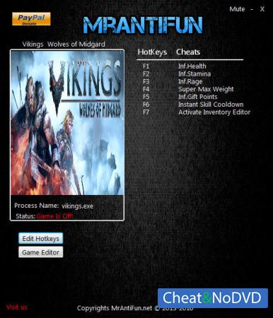 Vikings - Wolves of Midgard  Trainer +11 v2.00 {MrAntiFun}