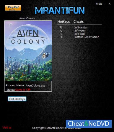 Aven Colony  Trainer +4 v0.1.12852 {MrAntiFun}