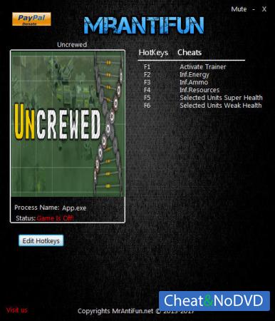 Uncrewed  Trainer +5 v1.4.3 {MrAntiFun}