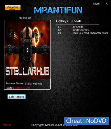 StellarHub  Trainer +3 v1.03 {MrAntiFun}