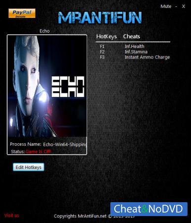 ECHO  Trainer +3 v09.27.2017 {MrAntiFun}