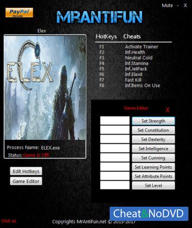 ELEX  Trainer +15 v1.00 {MrAntiFun}