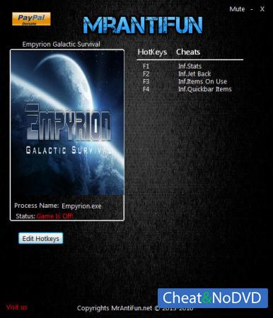 Empyrion: Galactic Survival  Trainer +4 v7.0.2 {MrAntiFun}