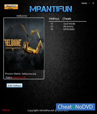 Heliborne  Trainer +3 v0.86.1 64bit {MrAntifun}