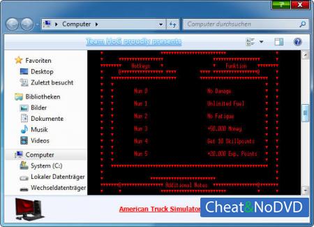 American Truck Simulator  Trainer +6 v1.29.1.17s {HoG}