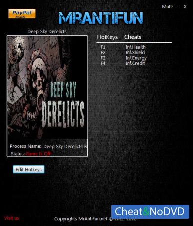 Deep Sky Derelicts  Trainer +4 v0.4.1 {MrAntiFun}