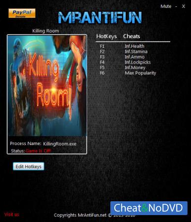 Killing Room  Trainer +6 v1.8.1 {MrAntiFun}