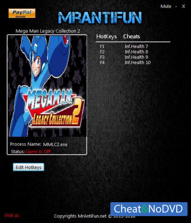 Mega Man Legacy Collection 2  Trainer +4 v1.00 {MrAntiFun}