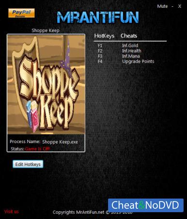 Shoppe Keep  Trainer +4 v1.4 {MrAntiFun}