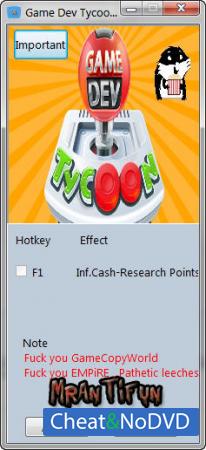 Game Dev Tycoon  Trainer +2 v1.6.12 {MrAntiFun}