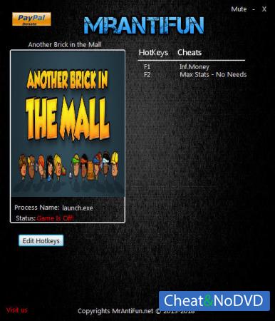 Another Brick in the Mall  Trainer +3 v0.12.2 {MrAntiFun}