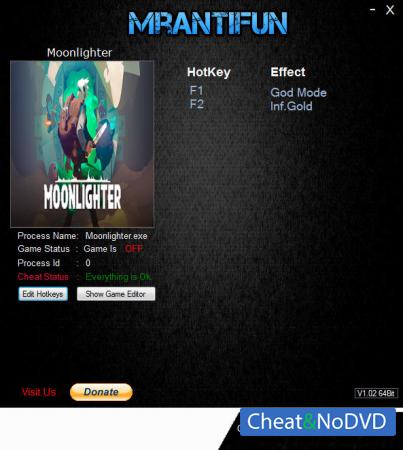 Moonlighter  Trainer +2 v1.5.1.0 {MrAntiFun}