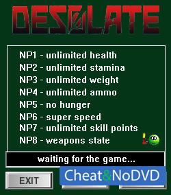 Desolate  Trainer +9 v0.8.14 {dR.oLLe}