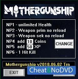 Mothergunship  Trainer +6 v02.06.2018 {dR.oLLe}