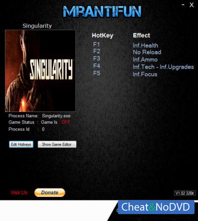 Singularity  Trainer +6 v25.08.2018 {MrAntiFun}