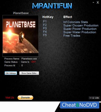 Planetbase  Trainer +5 v1.3.0 {MrAntiFun}