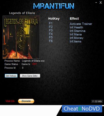 Legends of Ellaria  Trainer +5 v0.5.42.02 {MrAntiFun}