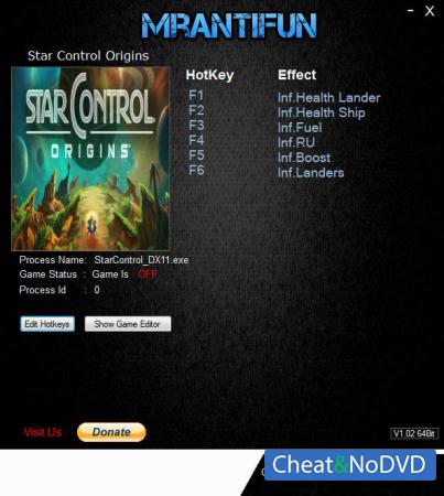 Star Control: Origins  Trainer +6 v1.0.52584 {MrAntiFun}